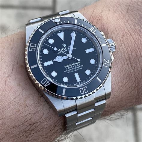 rolex submariner ceramic accuracy|Rolex Submariner 124060 thickness.